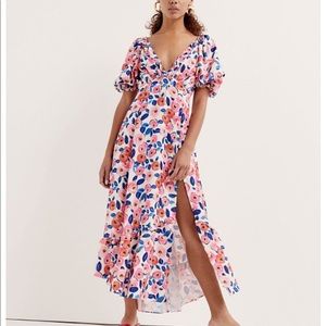 For Love & Lemons Gianna Dress 1x Plus floral